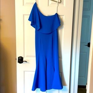 Royal Blue Midi Dress